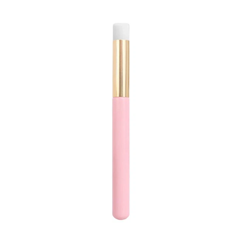 pink lash brush