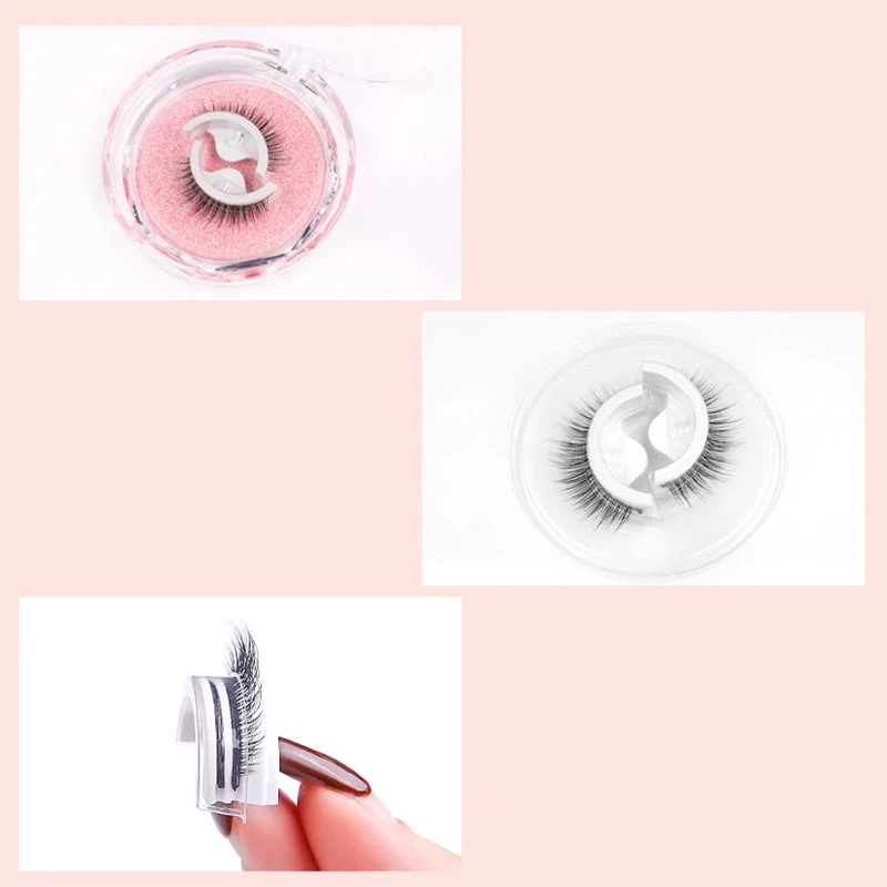 pink self-sticking lashes pink self-sticking lashes