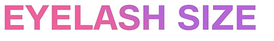 eyelashes size eyelashes size