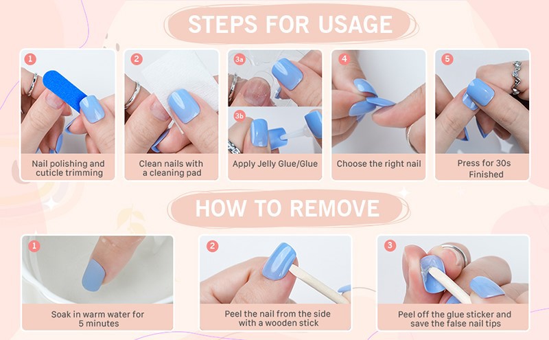 high quality press on nails short high quality press on nails short